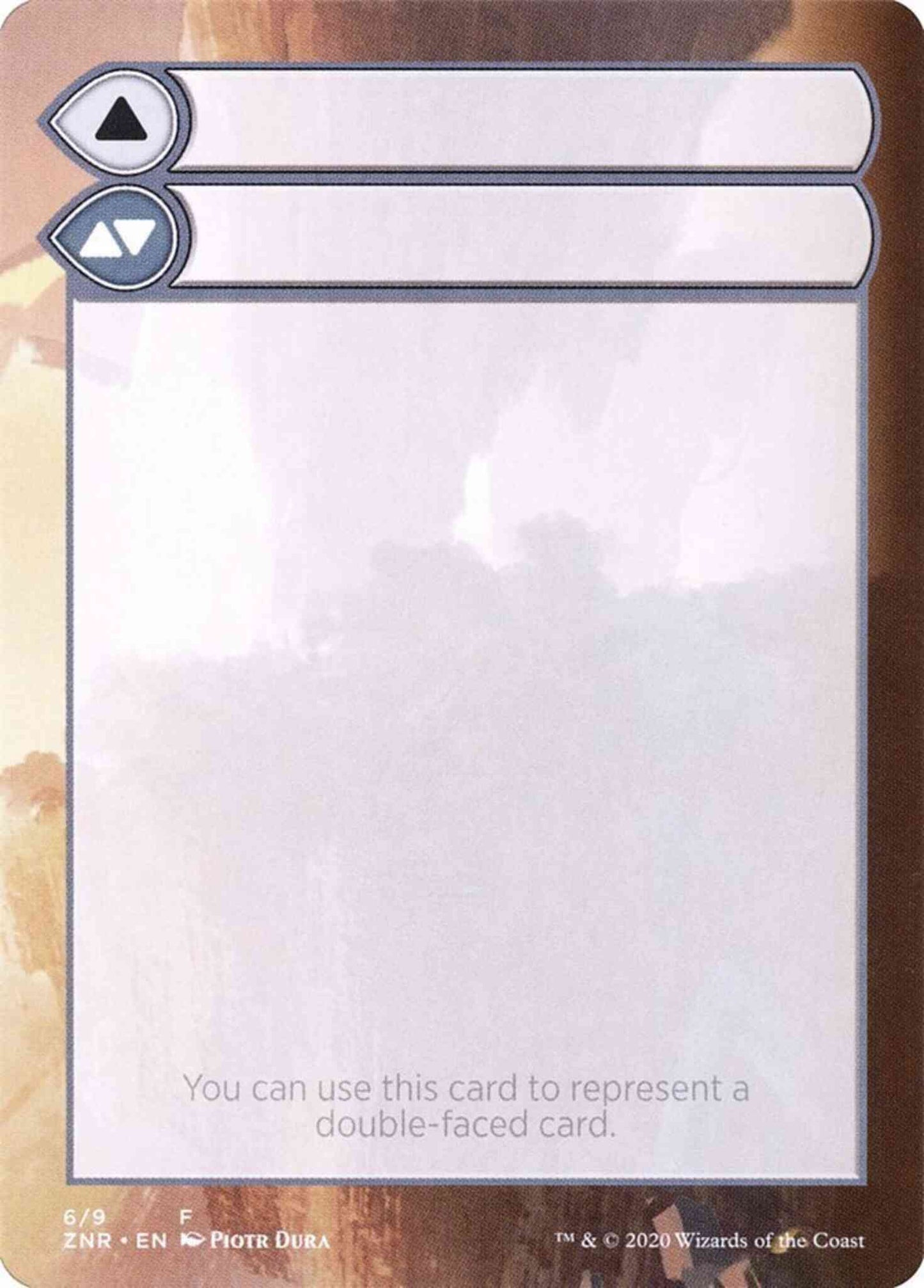 Double-Faced Substitute Card (06) [C6] [Zendikar Rising Substitute Cards] [Non-Foil]