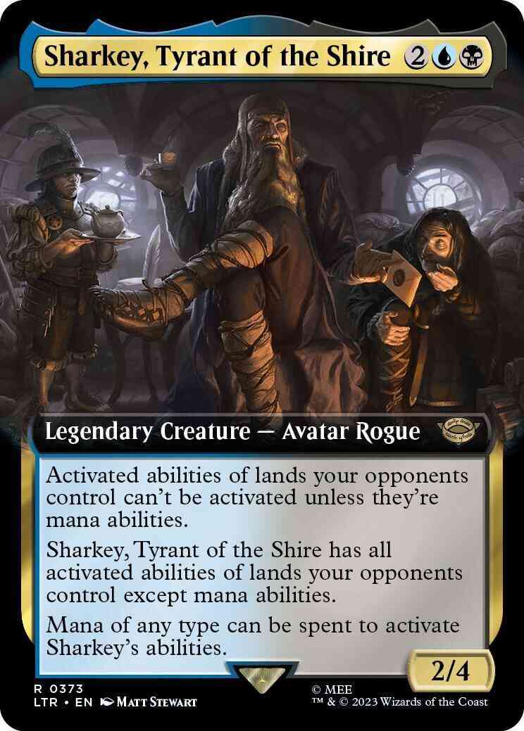 Sharkey, Tyrant of the Shire [373] [Extended Art] [The Lord of the Rings: Tales of Middle-earth] [Non-Foil]