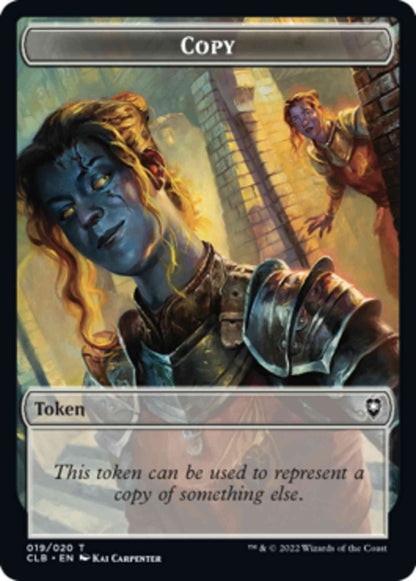 Copy Token (19) // Squid Token (29) [Commander Legends: Battle for Baldur's Gate: Tokens] [Non-Foil]