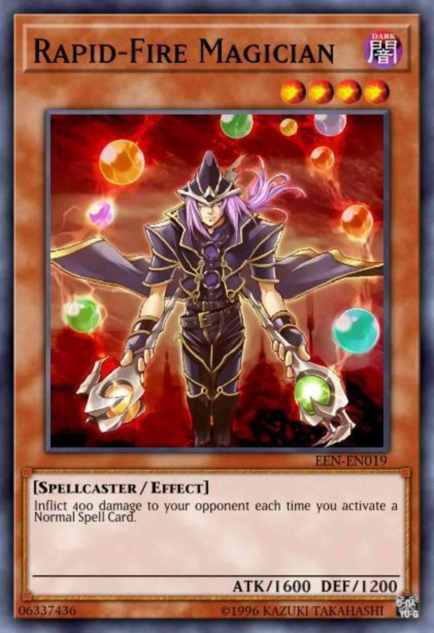 Rapid-Fire Magician - EEN-EN019 - Rare - Unlimited