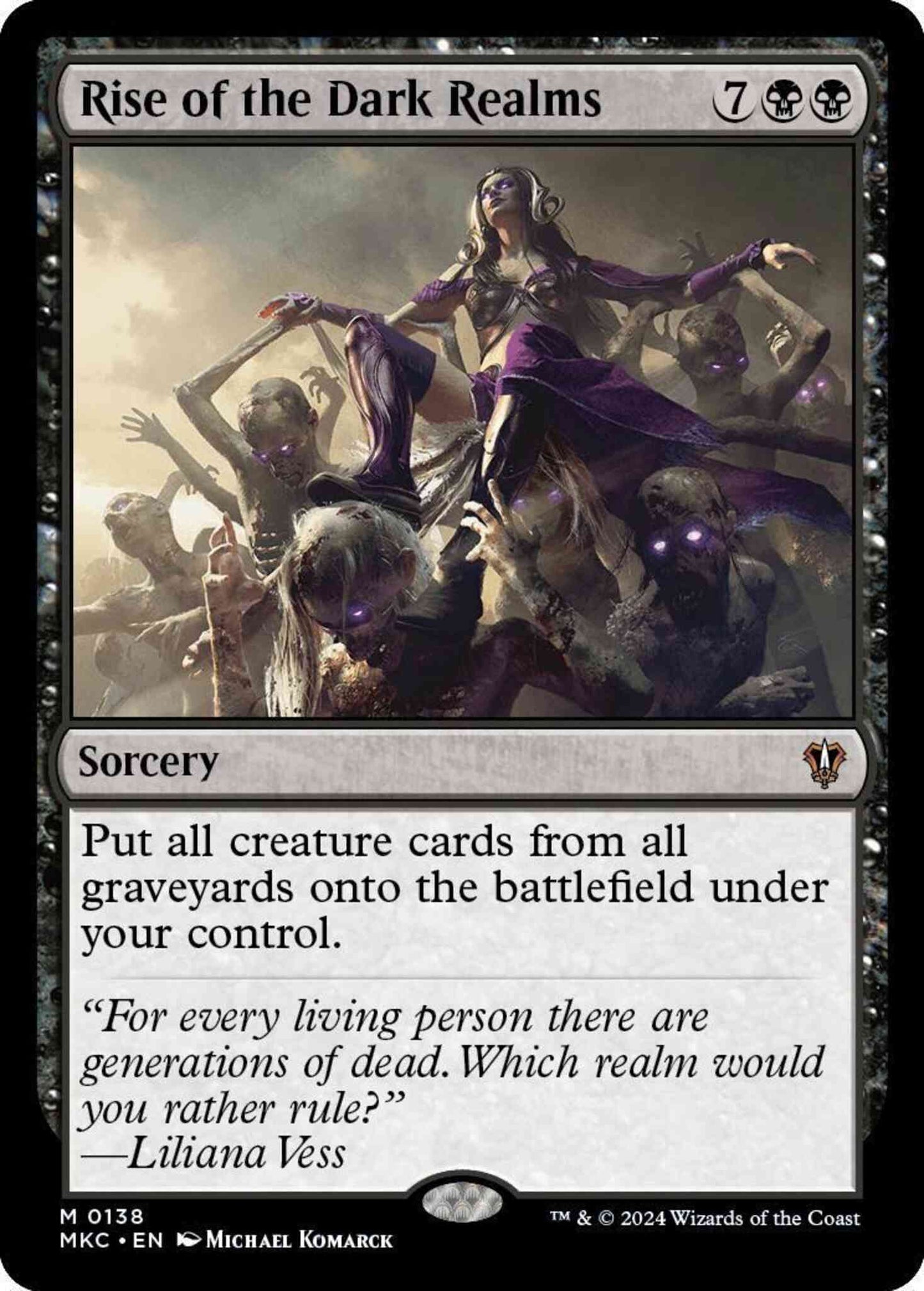 Rise of the Dark Realms [138] [Murders at Karlov Manor: Commander] [Non-Foil]