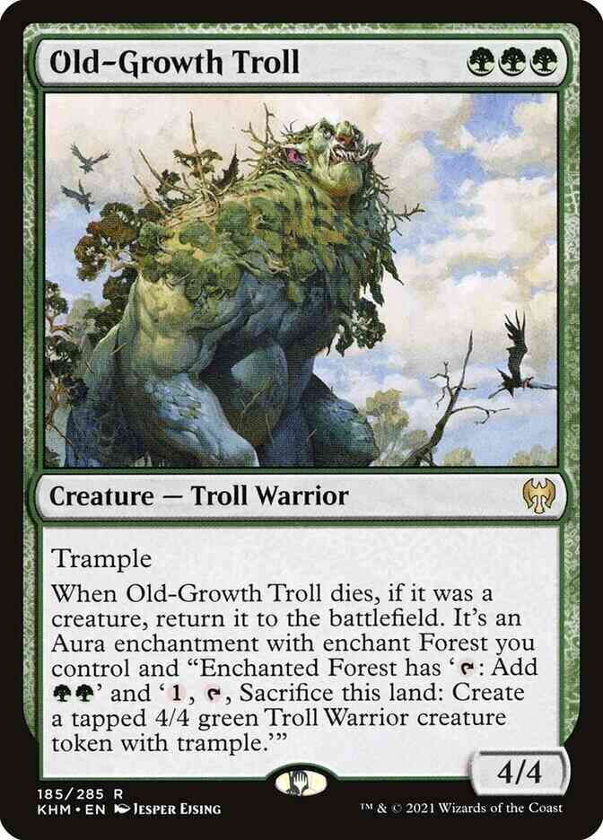 Old-Growth Troll [185] [Kaldheim] [Non-Foil]