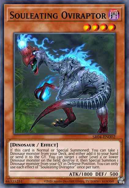Souleating Oviraptor - SR04-EN002 - Super Rare - Unlimited
