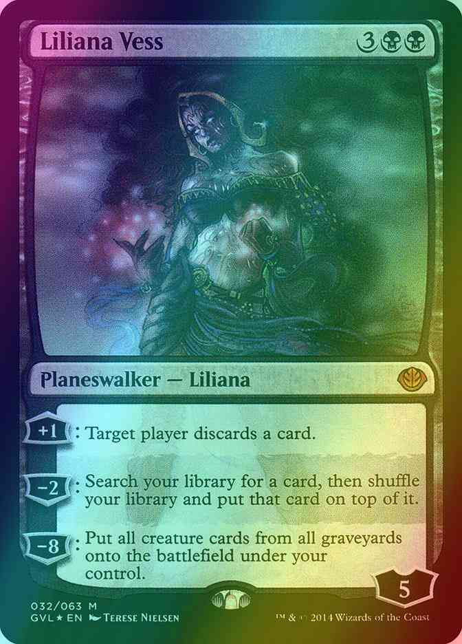 Liliana Vess [32] [Duel Decks Anthology: Garruk vs. Liliana] [Foil]