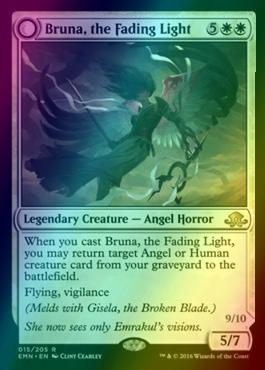 Bruna, the Fading Light // Brisela, Voice of Nightmares [15a] [B] [Eldritch Moon] [Foil]