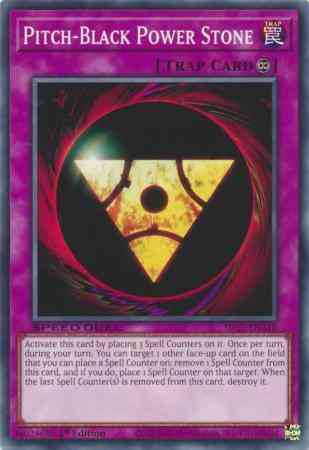 Pitch-Black Power Stone - SBC1-ENA18 - Common - 1st Edition
