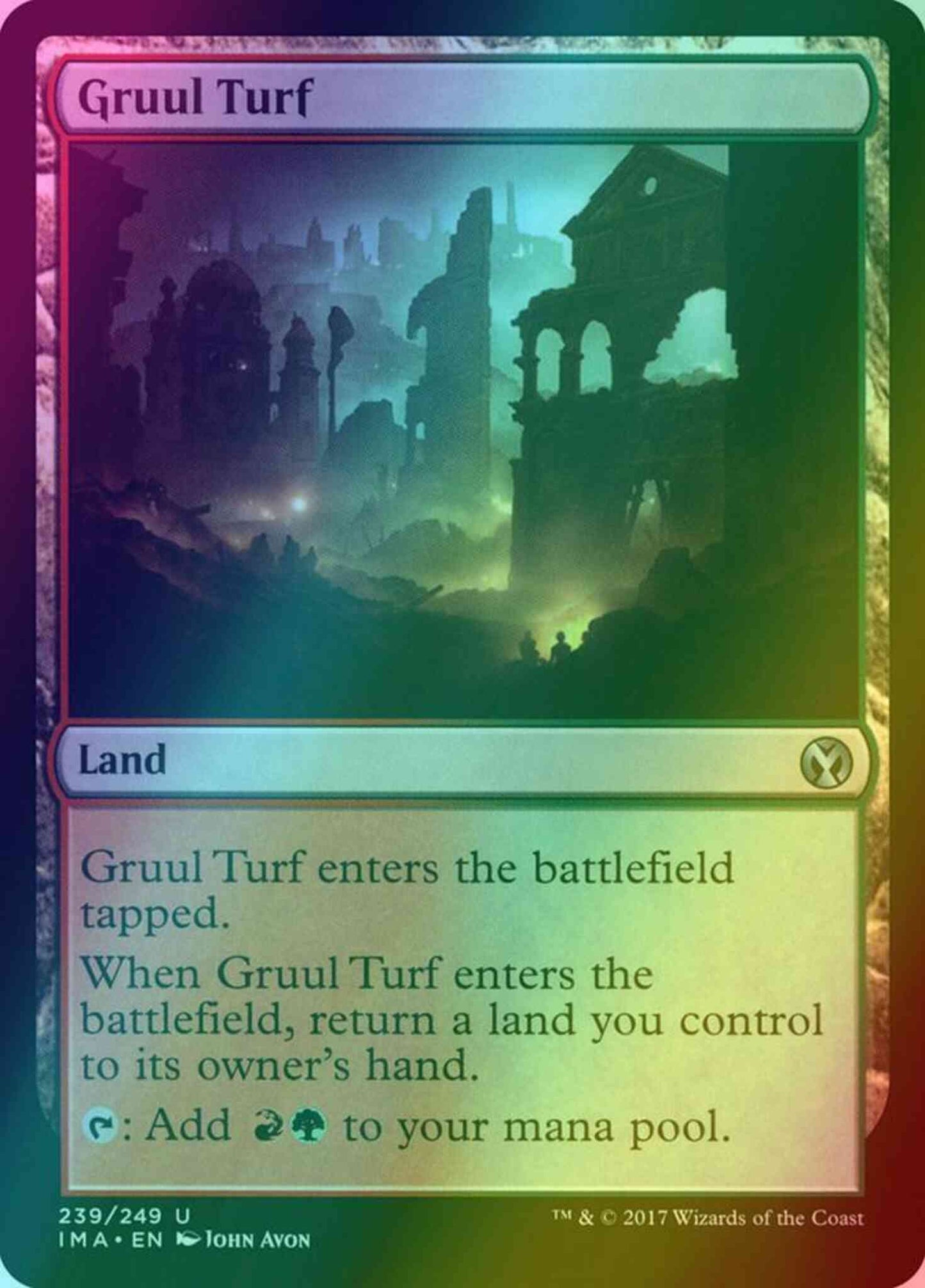 Gruul Turf [239] [Iconic Masters] [Foil]