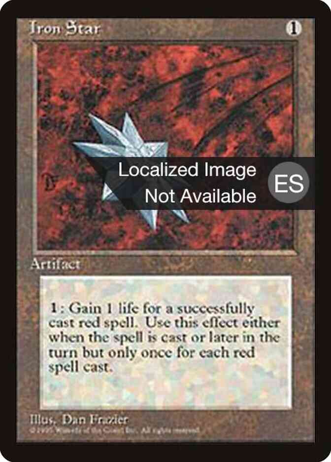 Iron Star - Japanese [326] [Fourth Edition Black Border: Japanese] [Non-Foil]