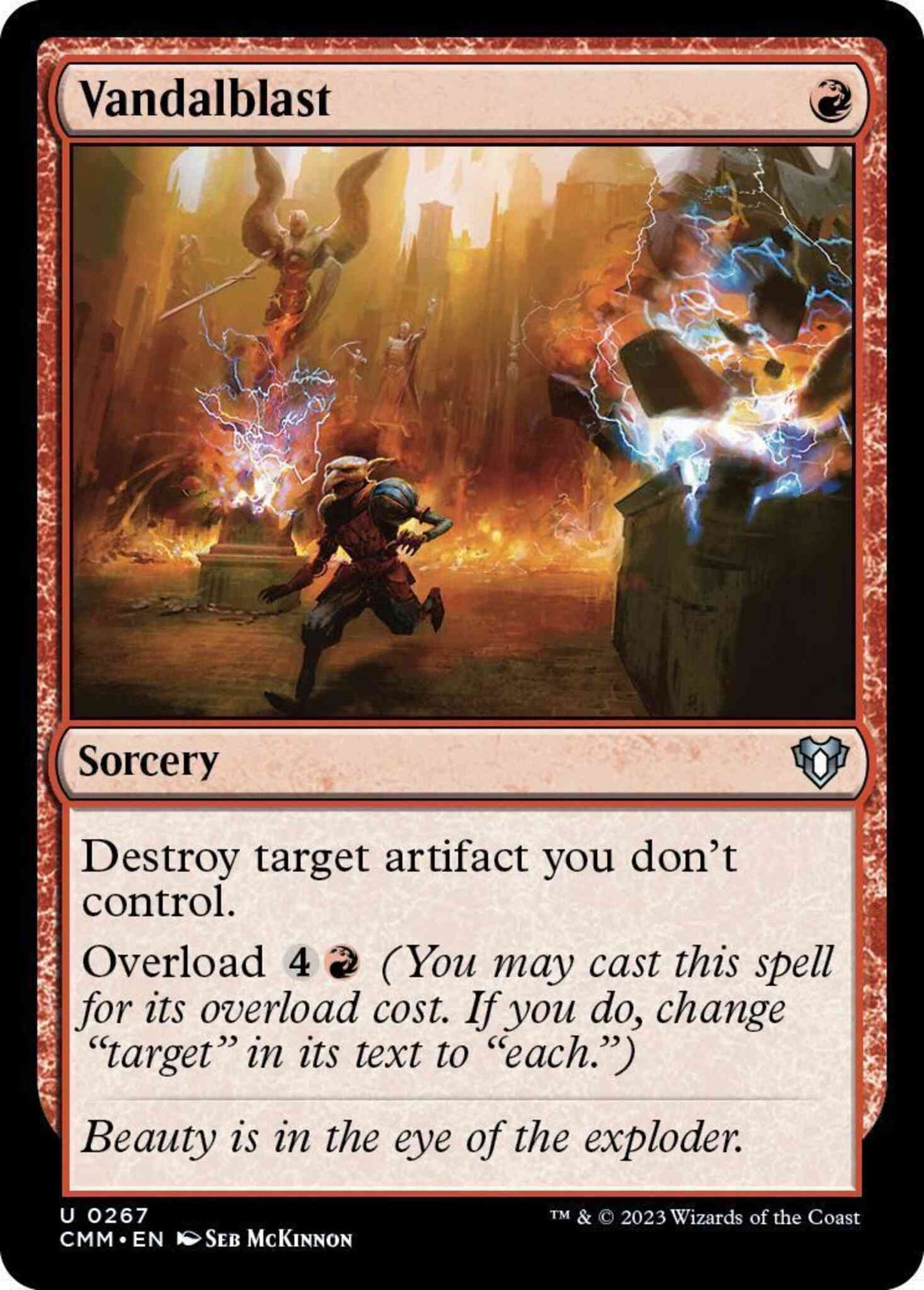 Vandalblast [267] [Commander Masters] [Non-Foil]