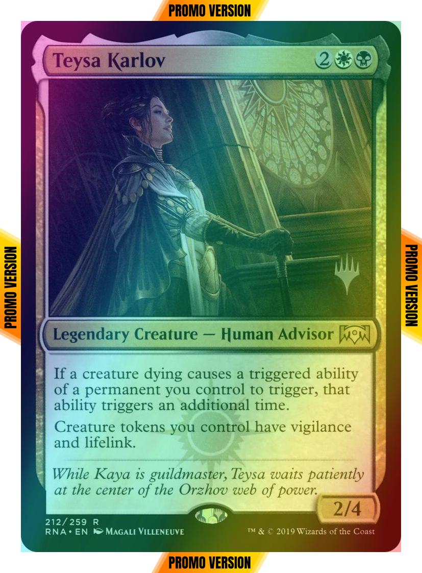 Teysa Karlov [212p] [Promo Pack] [Ravnica Allegiance Promos] [Foil]