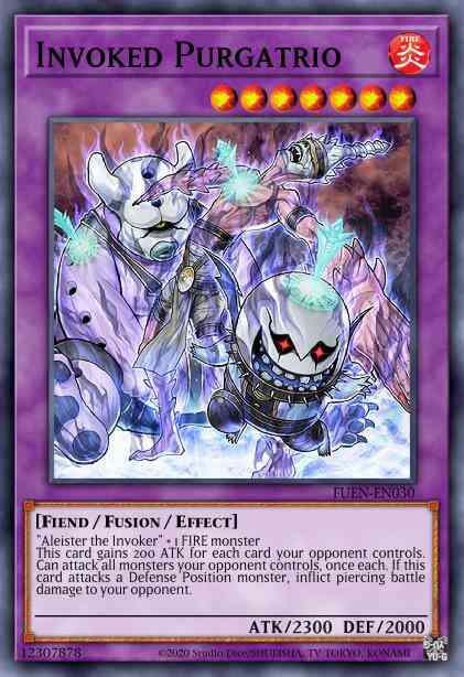 Invoked Purgatrio - BLAR-EN082 - Ultra Rare - 1st Edition