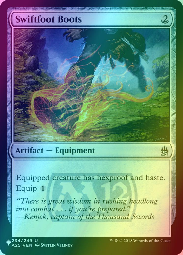 Swiftfoot Boots [A25-234] [The List] [Foil]