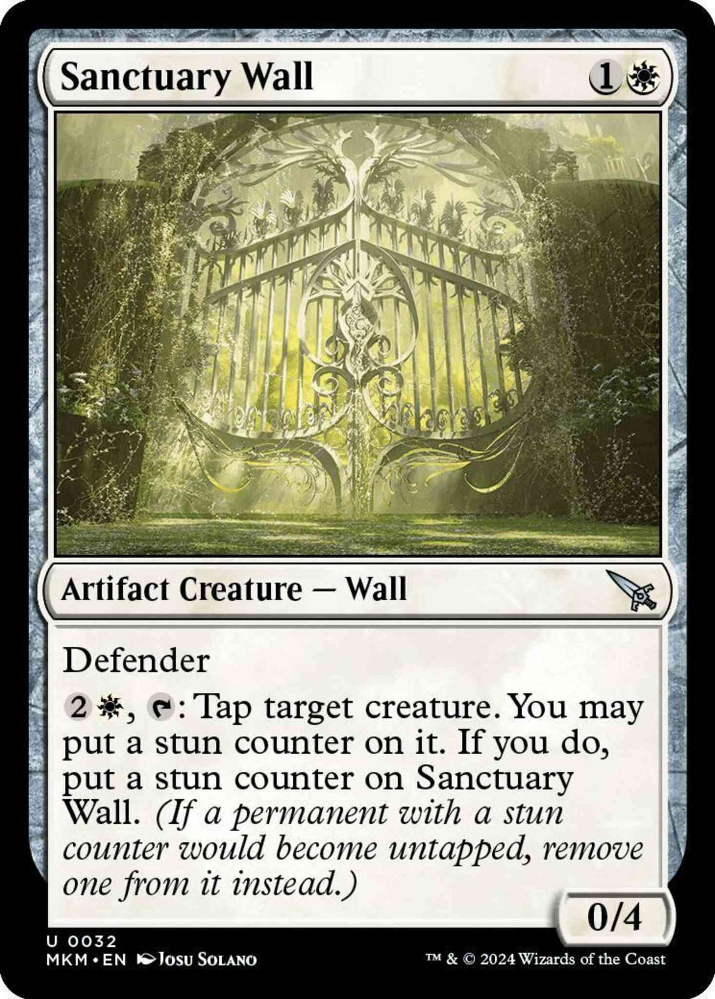 Sanctuary Wall [32] [Murders at Karlov Manor] [Non-Foil]