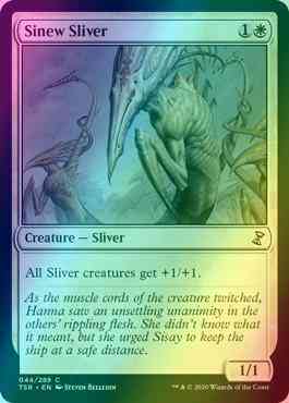 Sinew Sliver [44] [Time Spiral Remastered] [Foil]