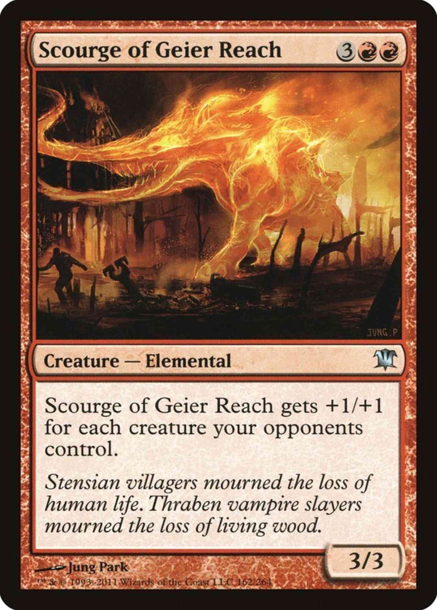 Scourge of Geier Reach [162] [Innistrad] [Non-Foil]