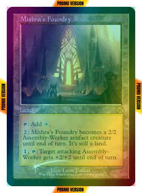 Mishra's Foundry [378] [Retro Frame] [Buy a Box] [The Brothers' War] [Foil]