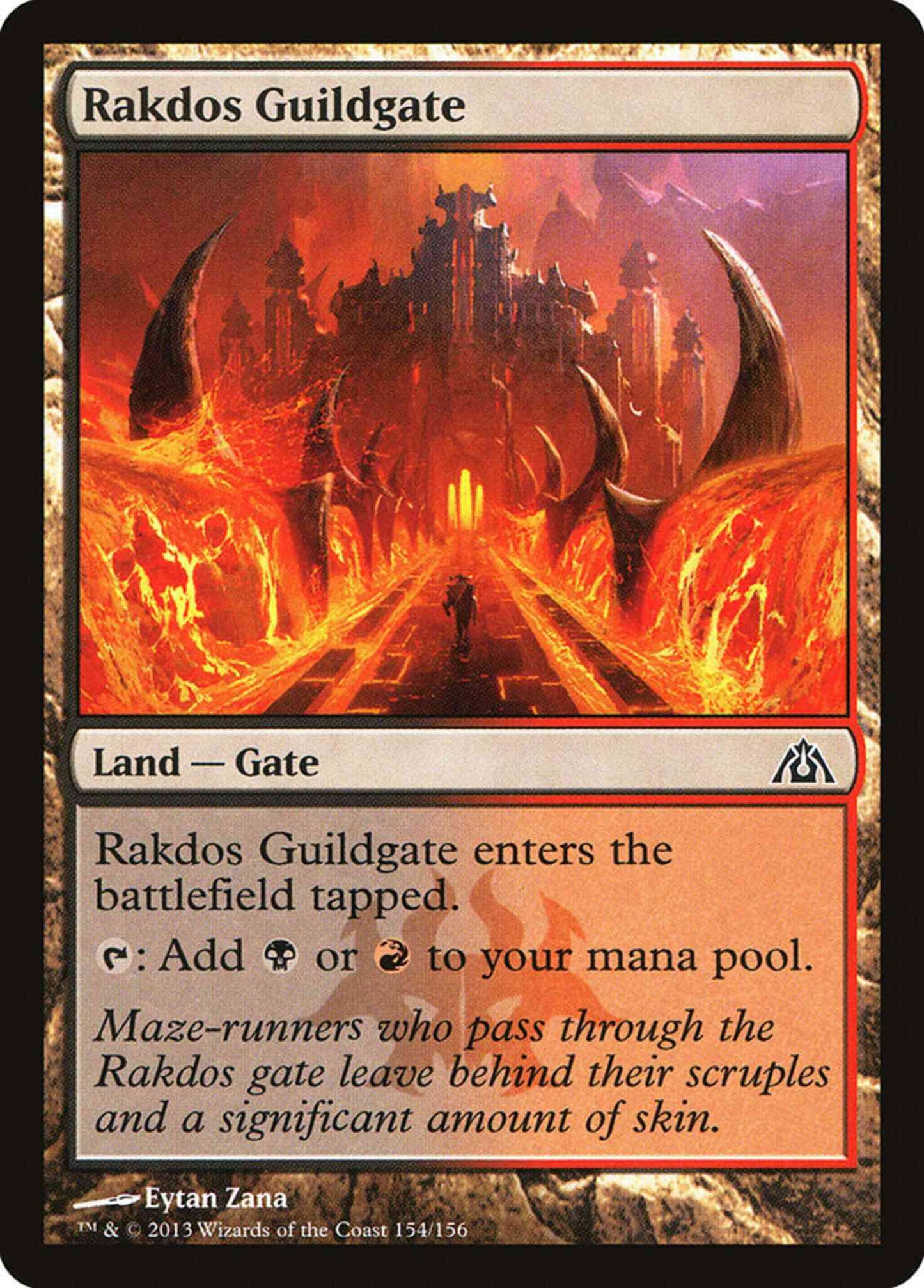 Rakdos Guildgate [154] [Dragon's Maze] [Non-Foil]