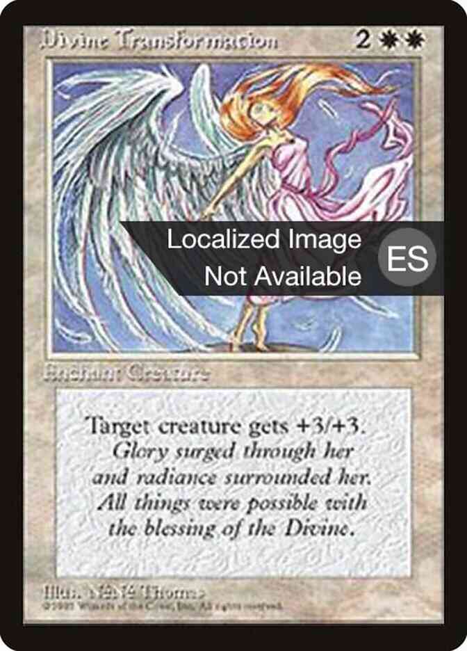Divine Transformation - Korean [23] [Fourth Edition Black Border: Korean] [Non-Foil]