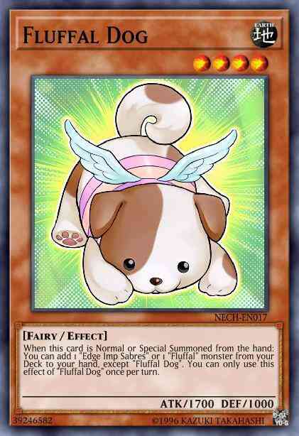 Fluffal Dog - NECH-EN017 - Rare - Unlimited