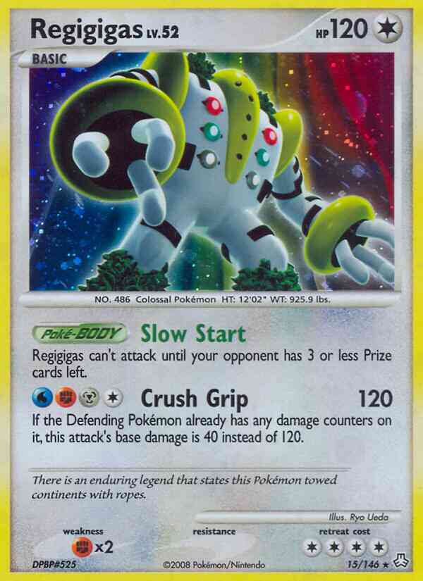 Regigigas - 15/146 - Rare Holo [dp6-15] [Holo]