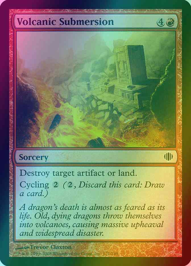 Volcanic Submersion [121] [Shards Of Alara] [Foil]