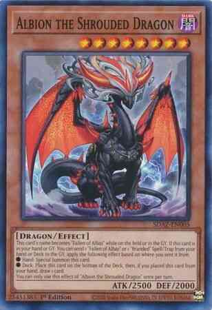Albion the Shrouded Dragon - SDAZ-EN005 - Common - 1st Edition