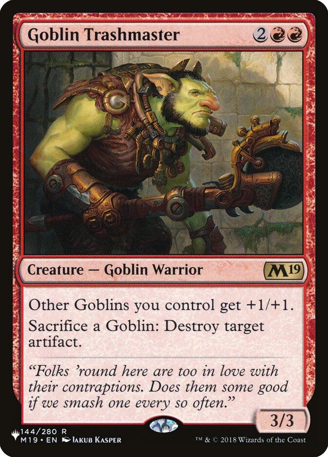 Goblin Trashmaster [M19-144] [The List] [Non-Foil]
