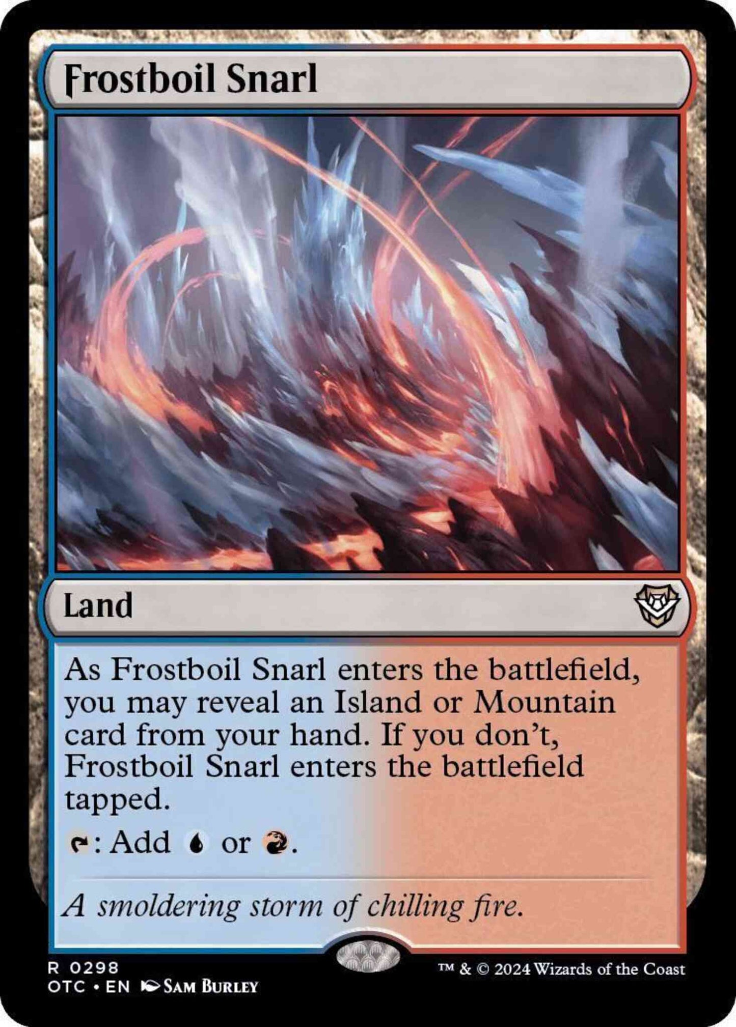 Frostboil Snarl [298] [Outlaws of Thunder Junction: Commander] [Non-Foil]