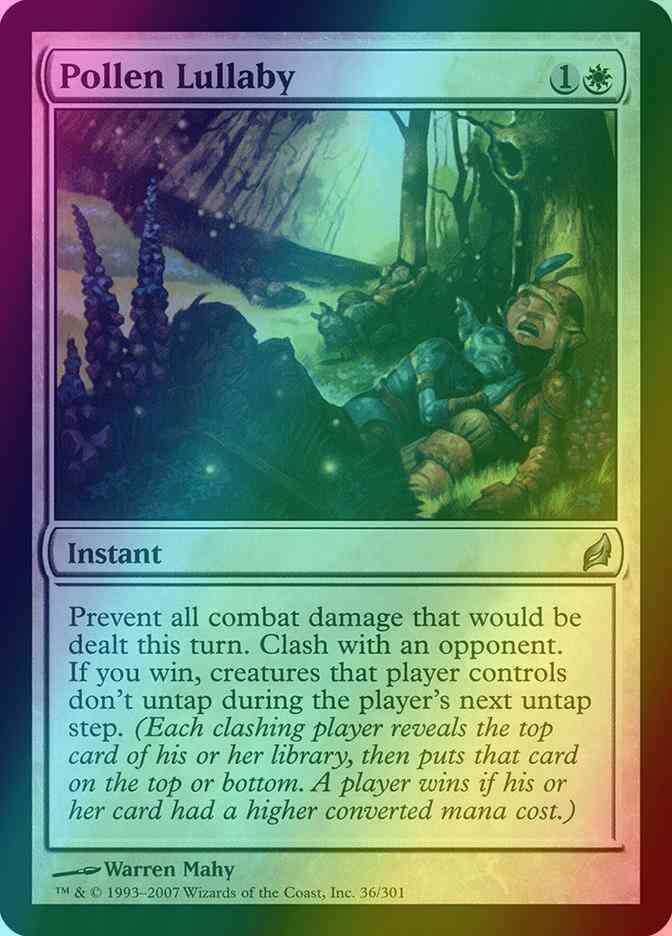 Pollen Lullaby [36] [Lorwyn] [Foil]