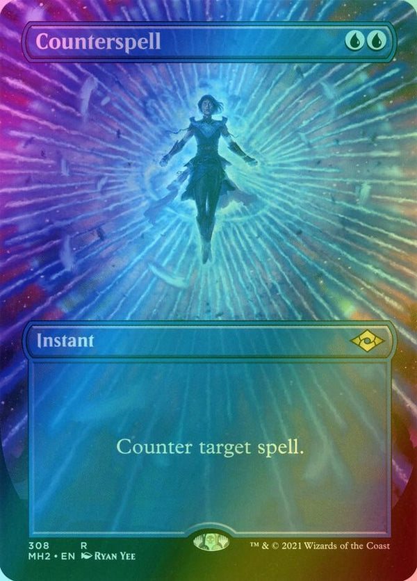 Counterspell [308] [Borderless] [Modern Horizons 2] [Foil]