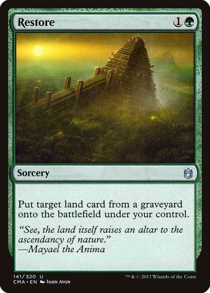 Restore [141] [Commander Anthology] [Non-Foil]