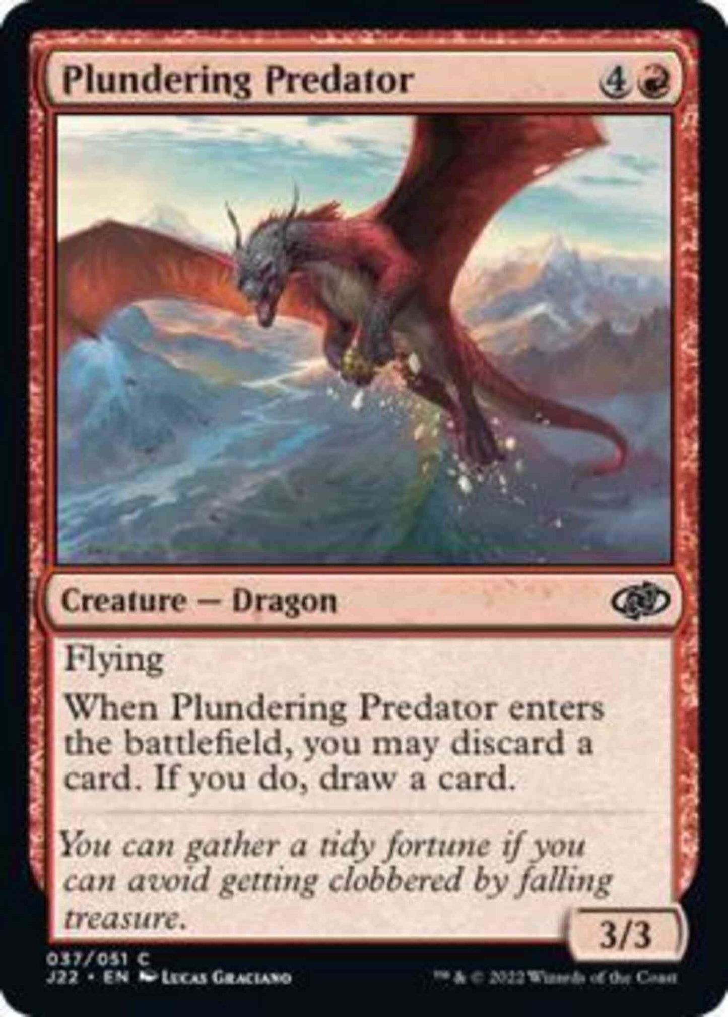 Plundering Predator [37] [Jumpstart 2022] [Non-Foil]