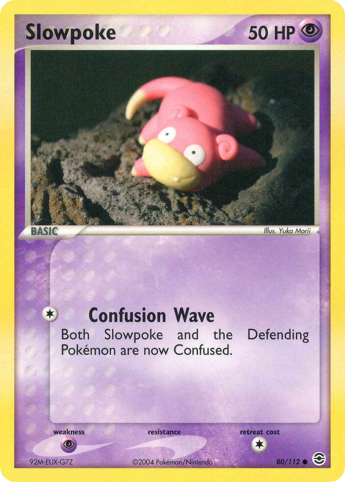 Slowpoke - 80/112 - Common [ex6-80] [Reverse Holo]