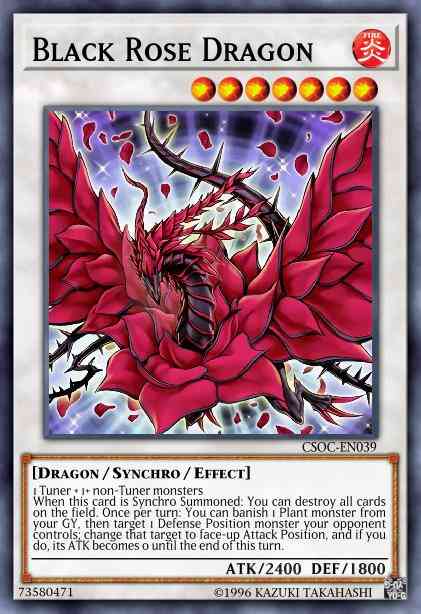Black Rose Dragon - CSOC-EN039 - Ultimate Rare - Unlimited