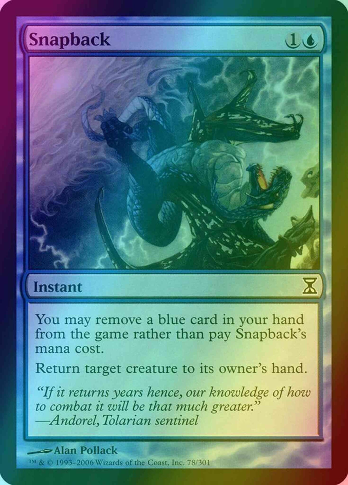 Snapback [78] [Time Spiral] [Foil]