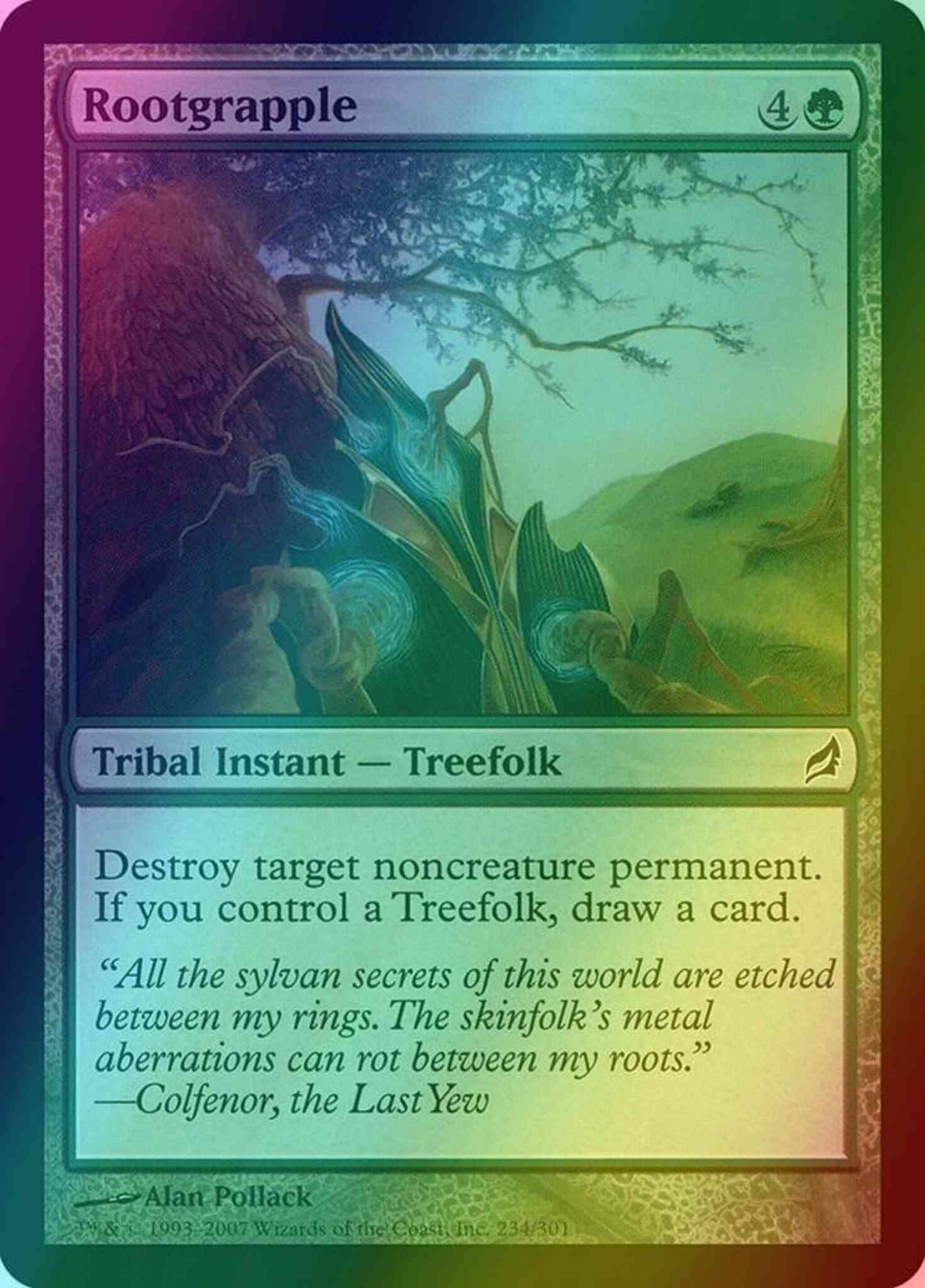 Rootgrapple [234] [Lorwyn] [Foil]