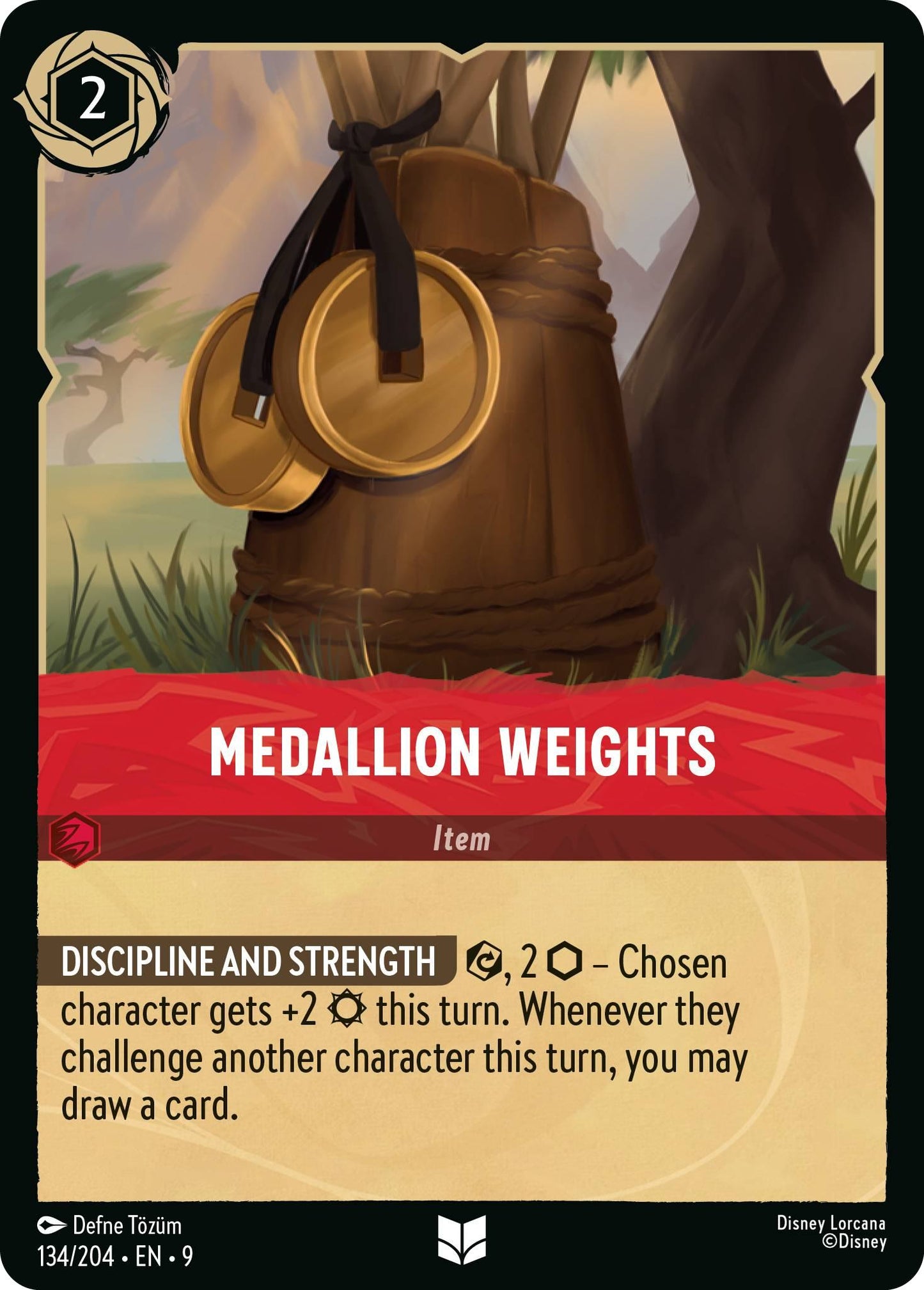 Medallion Weights - 134/204 [Fabled] [Non-Foil]