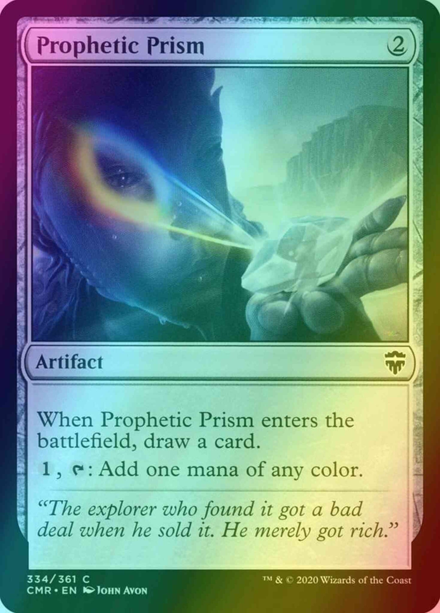 Prophetic Prism [334] [Commander Legends] [Foil]