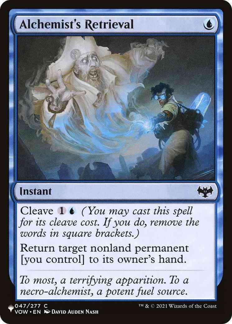 Alchemist's Retrieval [VOW-47] [The List] [Non-Foil]