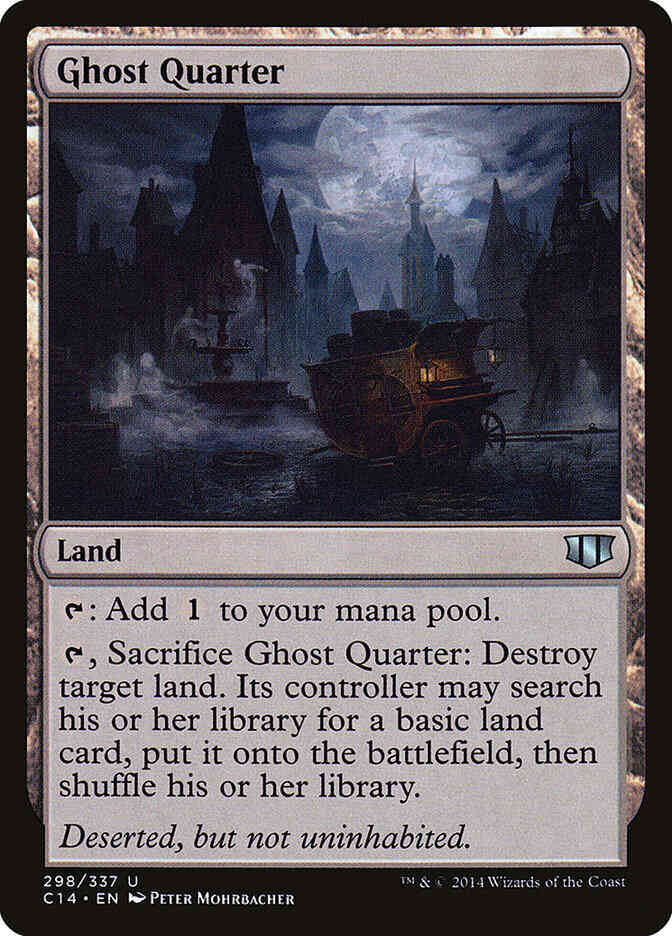 Ghost Quarter [298] [Commander 2014] [Non-Foil]