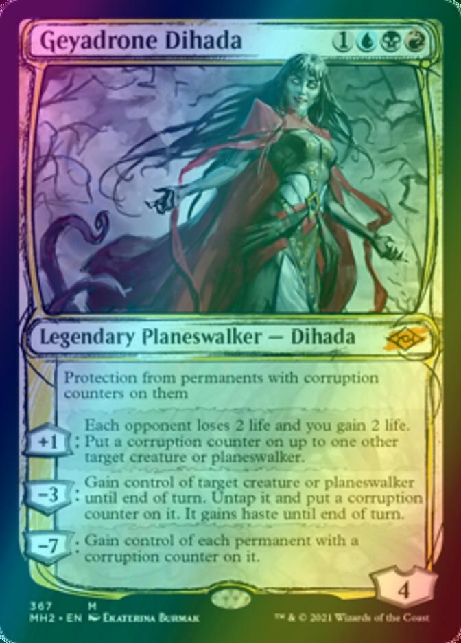 Geyadrone Dihada [367] [Sketch Showcase] [Modern Horizons 2] [Foil]
