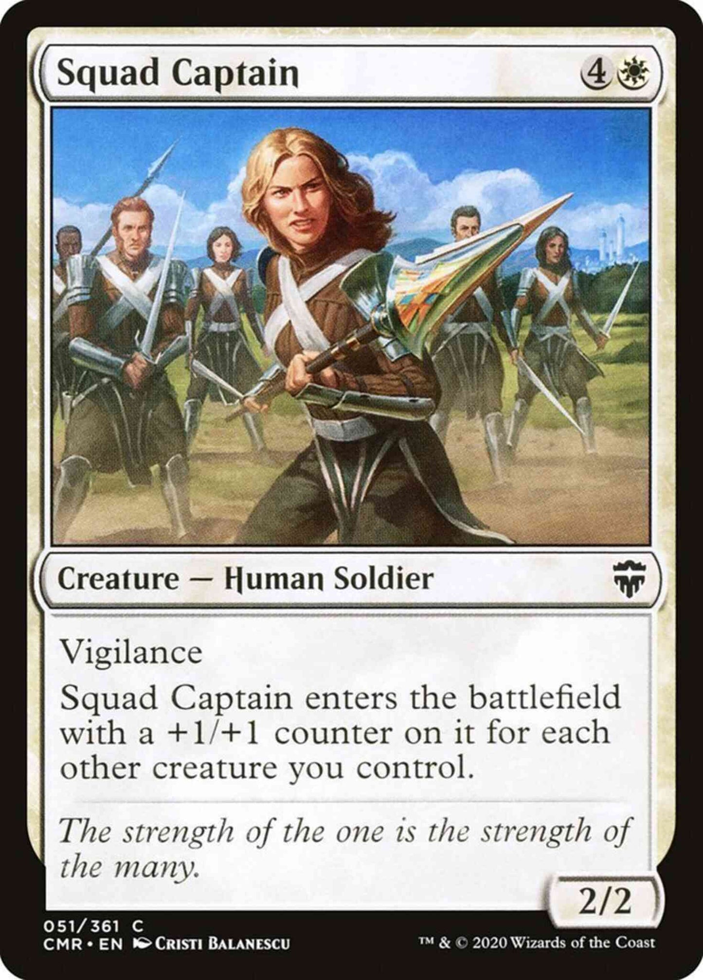 Squad Captain [51] [Commander Legends] [Non-Foil]