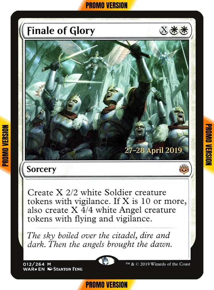 Finale of Glory [12s] [War of the Spark Promos] [Foil]