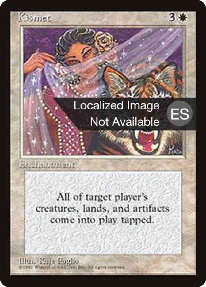 Kismet - Portuguese [33] [Fourth Edition Black Border: Portuguese] [Non-Foil]