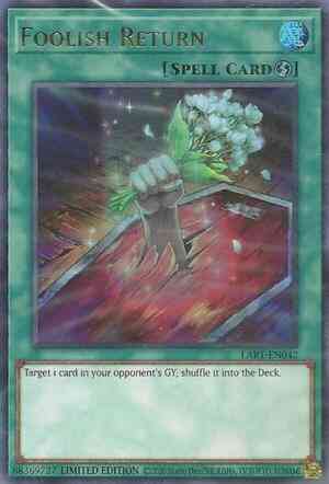 Foolish Return - LART-EN042 - Ultra Rare - Limited