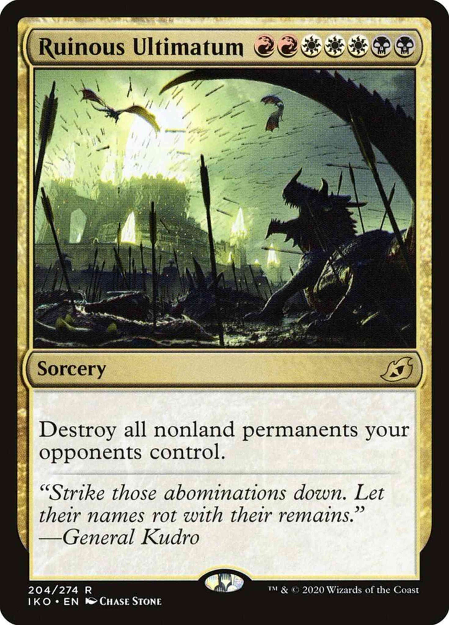 Ruinous Ultimatum [204] [Ikoria: Lair of Behemoths] [Non-Foil]