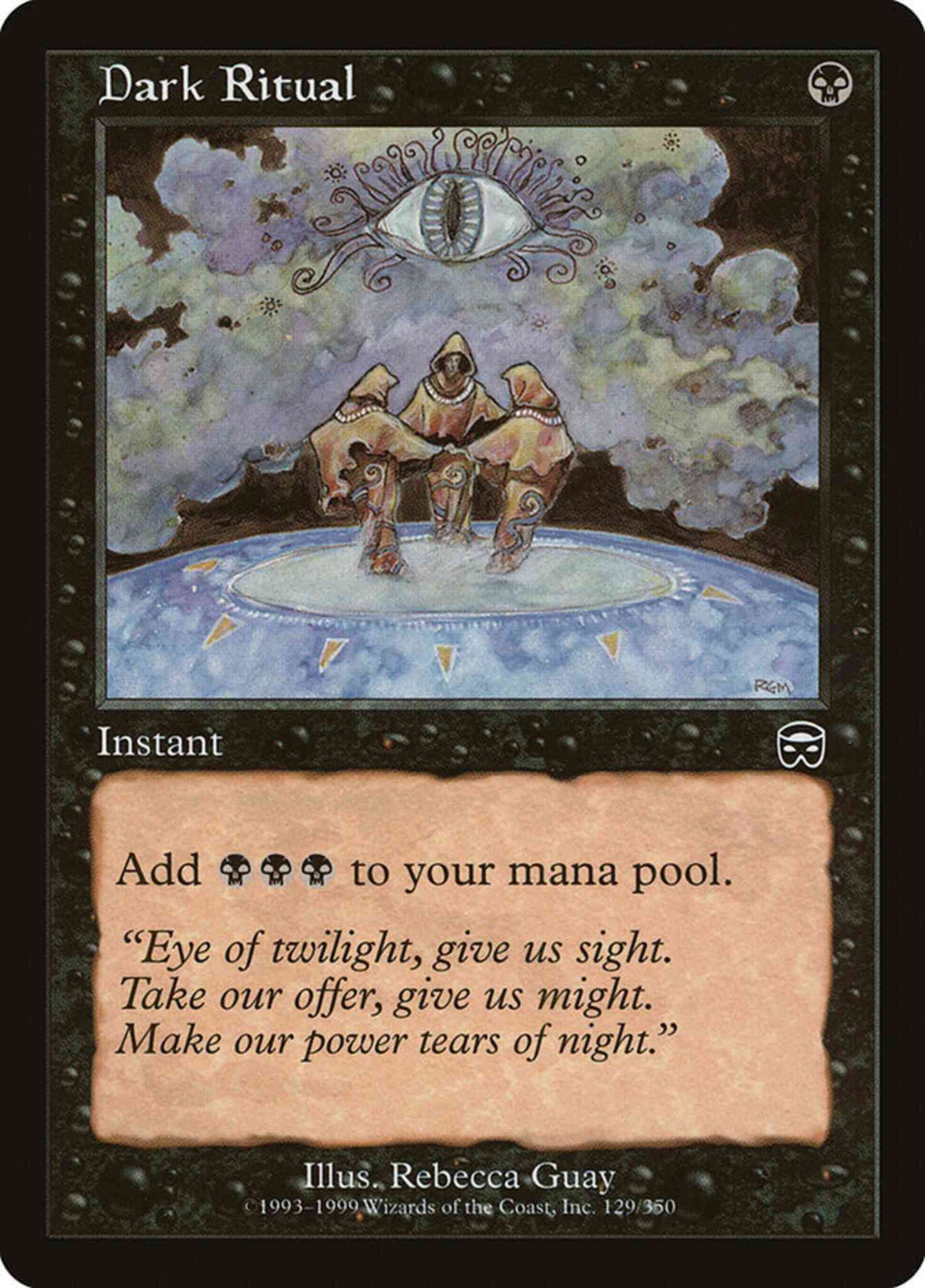 Dark Ritual [129] [Mercadian Masques] [Non-Foil]