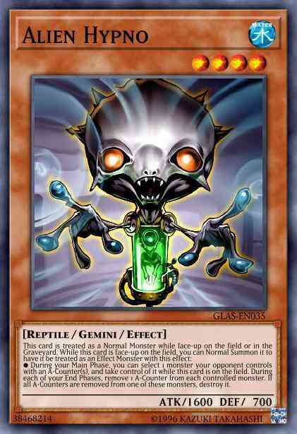 Alien Hypno - GLAS-EN035 - Common - 1st Edition