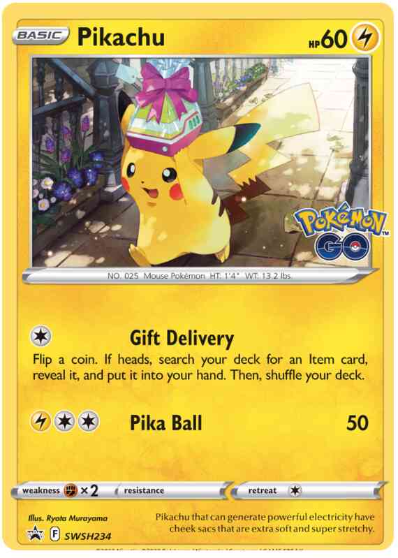 Pikachu - SWSH234 - Promo [swshp-SWSH234] [Holo]