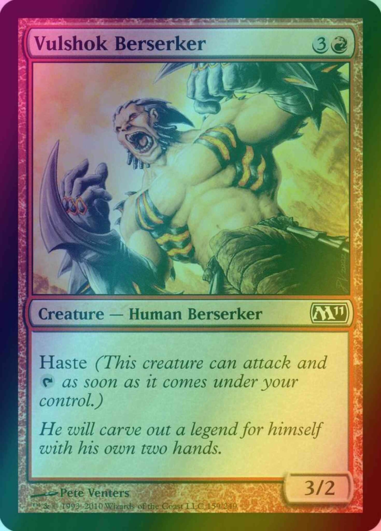 Vulshok Berserker [159] [Magic 2011] [Foil]
